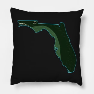 Florida as an Alligator Pillow