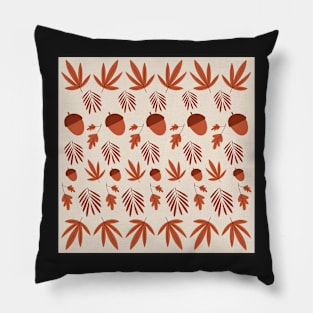 Cozy autumn repeat pattern 04 Pillow