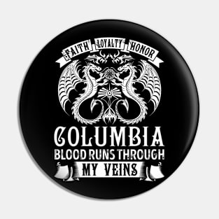 COLUMBIA Pin