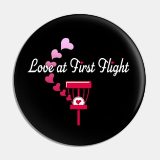 Disc Golf - Love at First Flight Pin