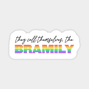 Bramily Rainbow Pride Magnet