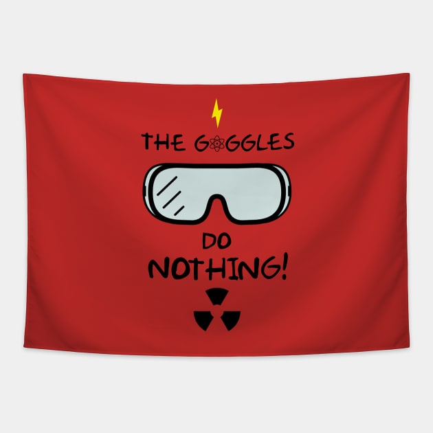 The Goggles! Tapestry by Roufxis