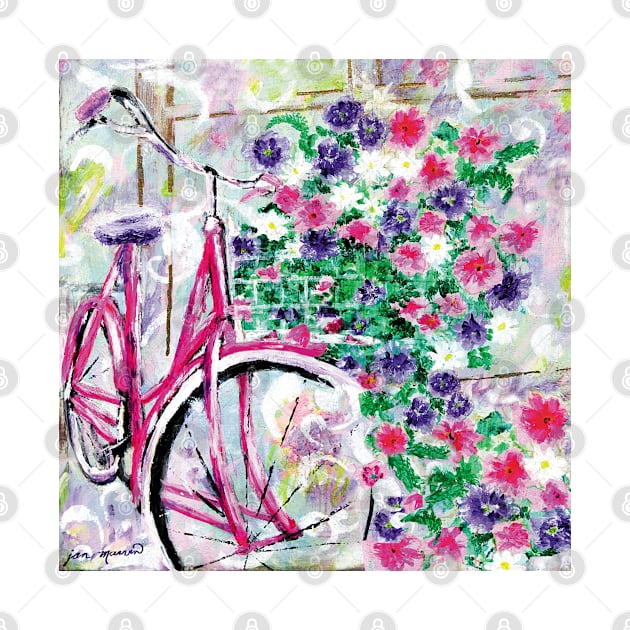 Bicycle with flowers by janmarvin