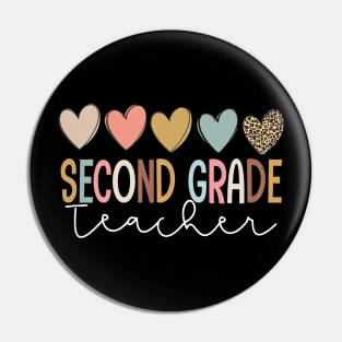 First Grade Teacher, Second Grade Teacher, First Day of School, Back To School Pin