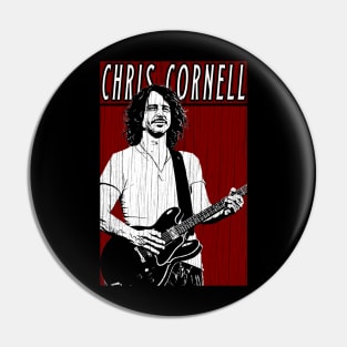 Retro Vintage Chris Cornell Pin