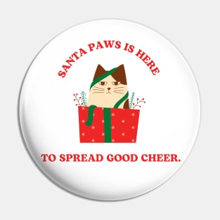 Santa Paws is here! Pin