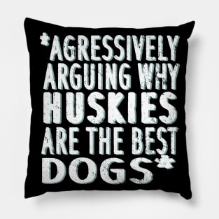 Siberian Husky hair sled dog dog owner Pillow