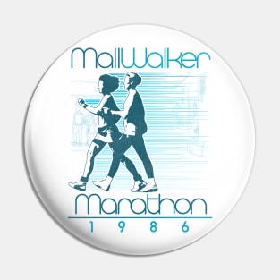 1986 Mall Walker Marathon Retro Walking Race Pin