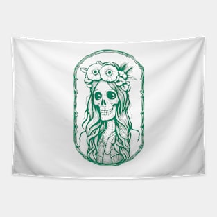 Beautiful dead girl design Tapestry