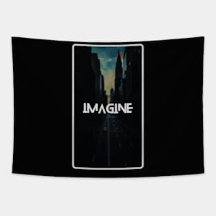 Funny imagine art, a gift for those with vast imagination Tapestry