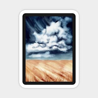 Clouds and Field Magnet