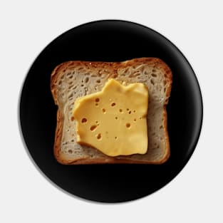 Cheese Yummy Kawaii Coffee Vintage Since Bread Toast Sandwich Pin