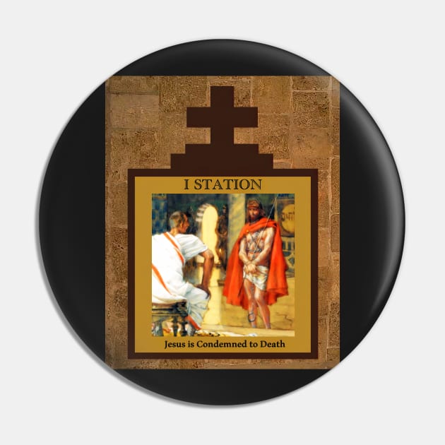 Stations of the Cross -  Via Crucis #1 of 15 Pin by hispanicworld