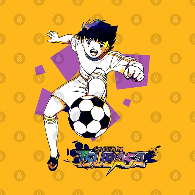 Captain Tsubasa Popart by masnono