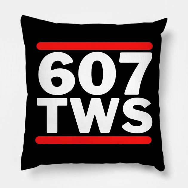 607 TWS Logo Pillow by 3FN Podcast