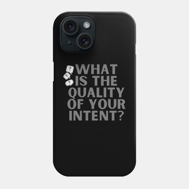 Quality Intent - Thurgood Marshall Phone Case by TattedProfessor