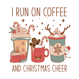 Turn on Coffee and Christmas Cheer T-shirt T-Shirt