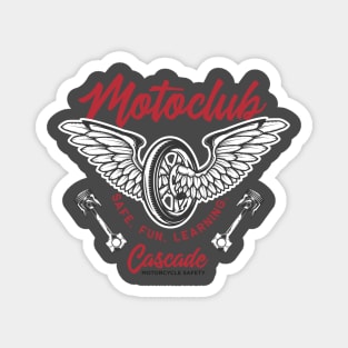 Motoclub Retro Design Magnet