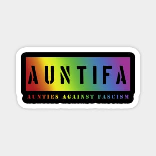 Auntifa Aunties Against Fascism Club Q Edition Magnet