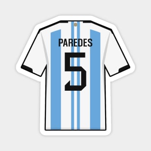 Paredes World Cup 2022 Champion Jersey Magnet