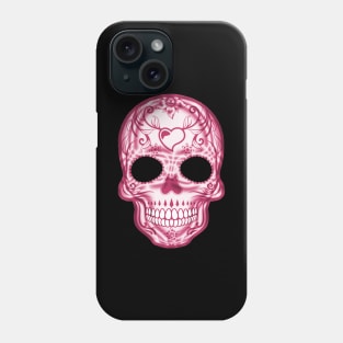 Pink Sugar Skull Phone Case