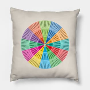 Wheel of Needs Pillow