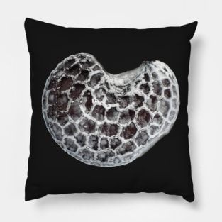 Poppy seed under the microscope Pillow