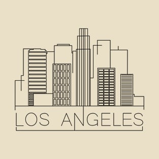 Los Angeles landscape skyline T-Shirt