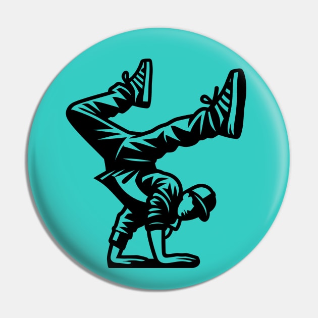 Break Dancer Pin by KayBee Gift Shop