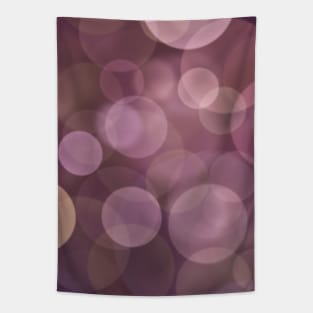 Layered bright pink and purple bubbles Tapestry