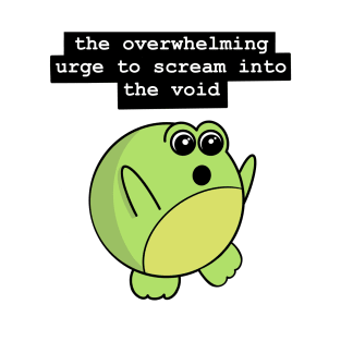 Overwhelmed Frog T-Shirt