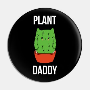 Kawaii Cactus Kitty Cat Plant Daddy Succulent Cacti Pin