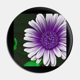 Purple Flower Design AI generated by @remlorart of Instagram Pin