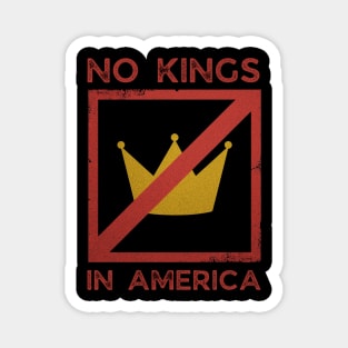 No-kings-in-america Magnet