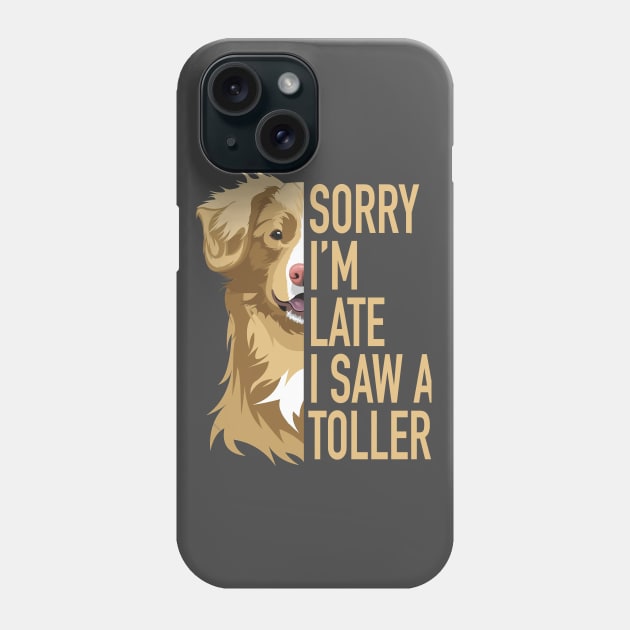 Toller dog Phone Case by Olympussure