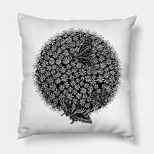 Hungry butterflies Pillow