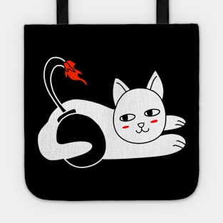 Silly Cat Bomber Tote