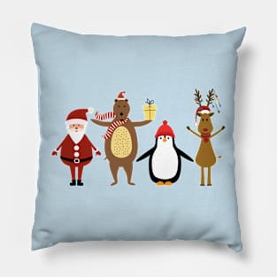 Christmas friends Pillow