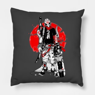 Dead Samurai Skater Pillow