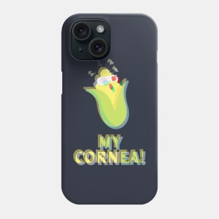 Funny Corn Pun | Anaglyph | Retro Vintage 3d Glasses Phone Case