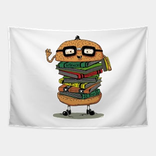 eat the studies as a burger Tapestry