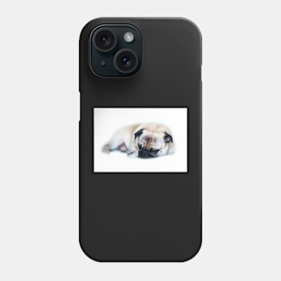 Sleeping Pug Phone Case