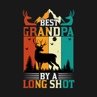 Best Grandpa By A Long Shot Hunter T-Shirt