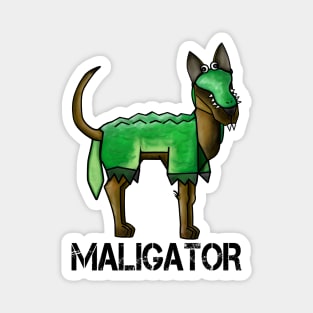 The Fancy Maligator Magnet