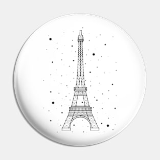 Paris France Eiffel Tower Pin