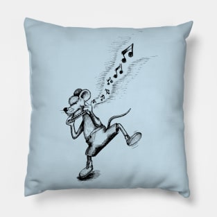 Mouse Blues Pillow