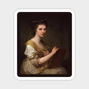 Self Portrait of Angelica Kauffman Magnet