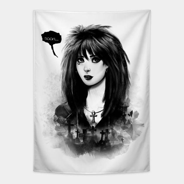 Death 2 Tapestry by raulovsky