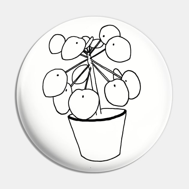 Pilea House Plant Pin by Koala Station