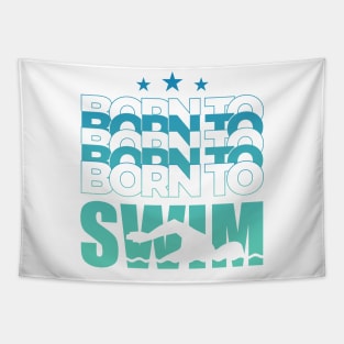 Born to swim Tapestry